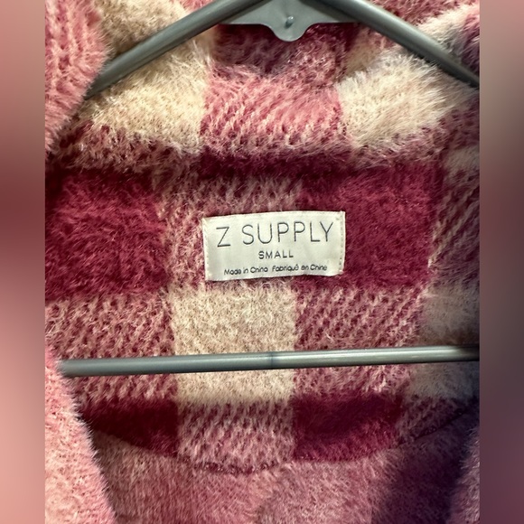 Z Supply Tucker Plaid Shacket - Picture 6 of 7